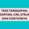 Teks Tanggapan