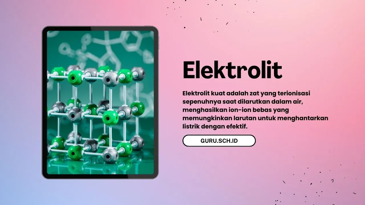 Contoh Larutan Elektrolit dan Non Elektrolit